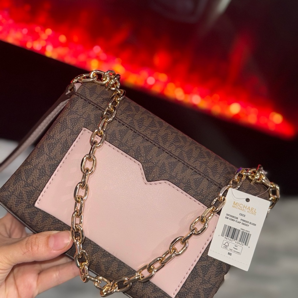 Michael Kors Dark Brown Crossbody Bag - Picture 3 of 9